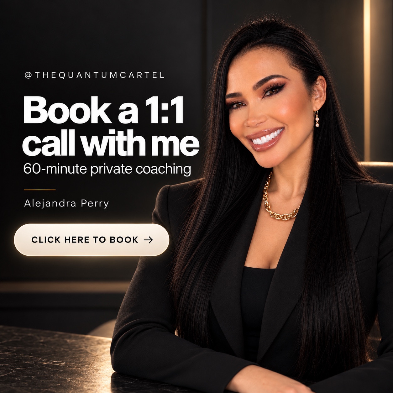 Book a 1:1 call with Alejandra Perry – 60-minute private coaching